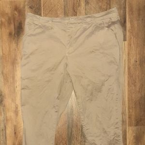 Women's Lee Essentials Casual Dress Pants Beige 12M